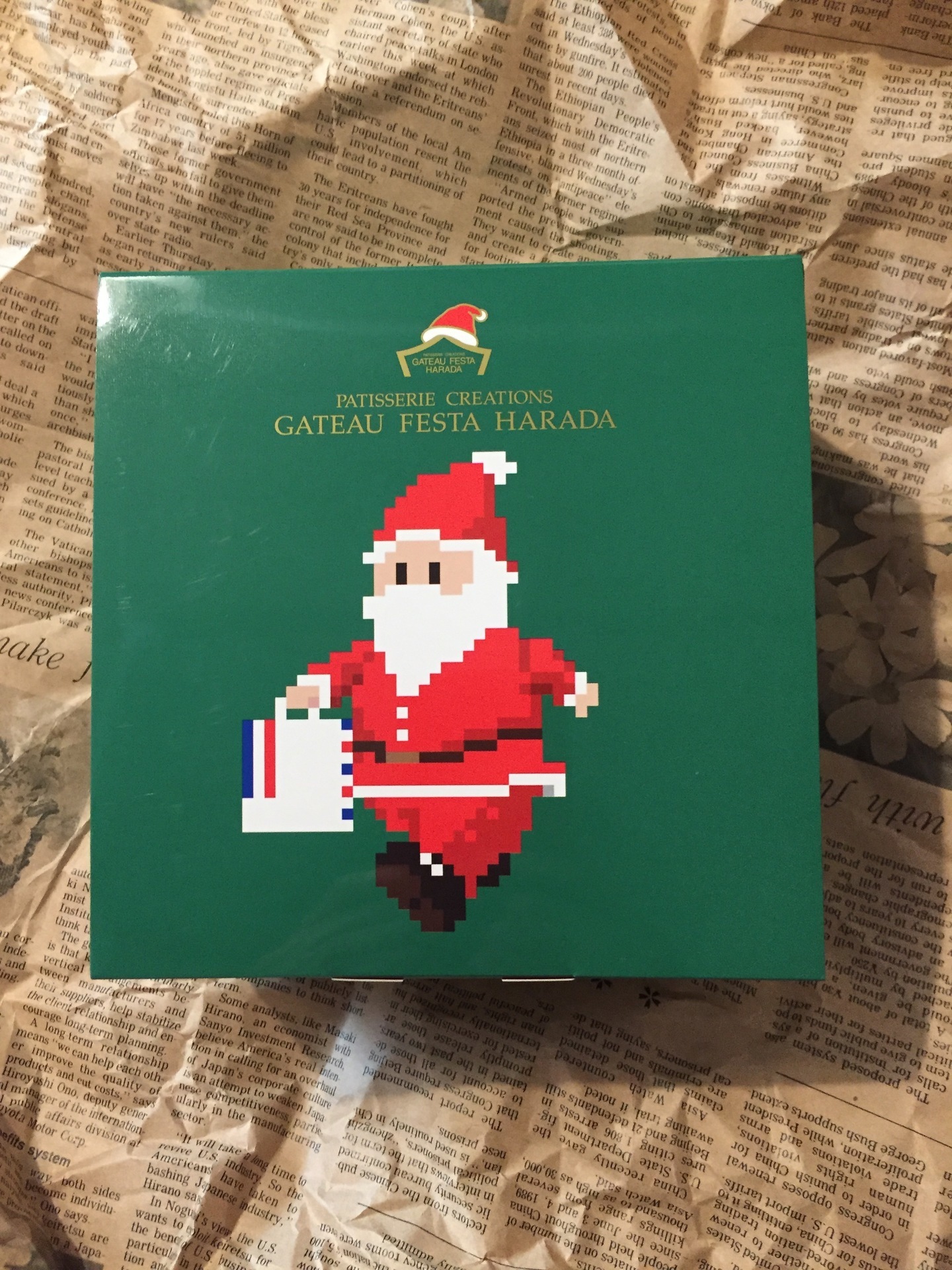 ガトーフェスタハラダ 可愛いクリスマスボックス つきこの日記